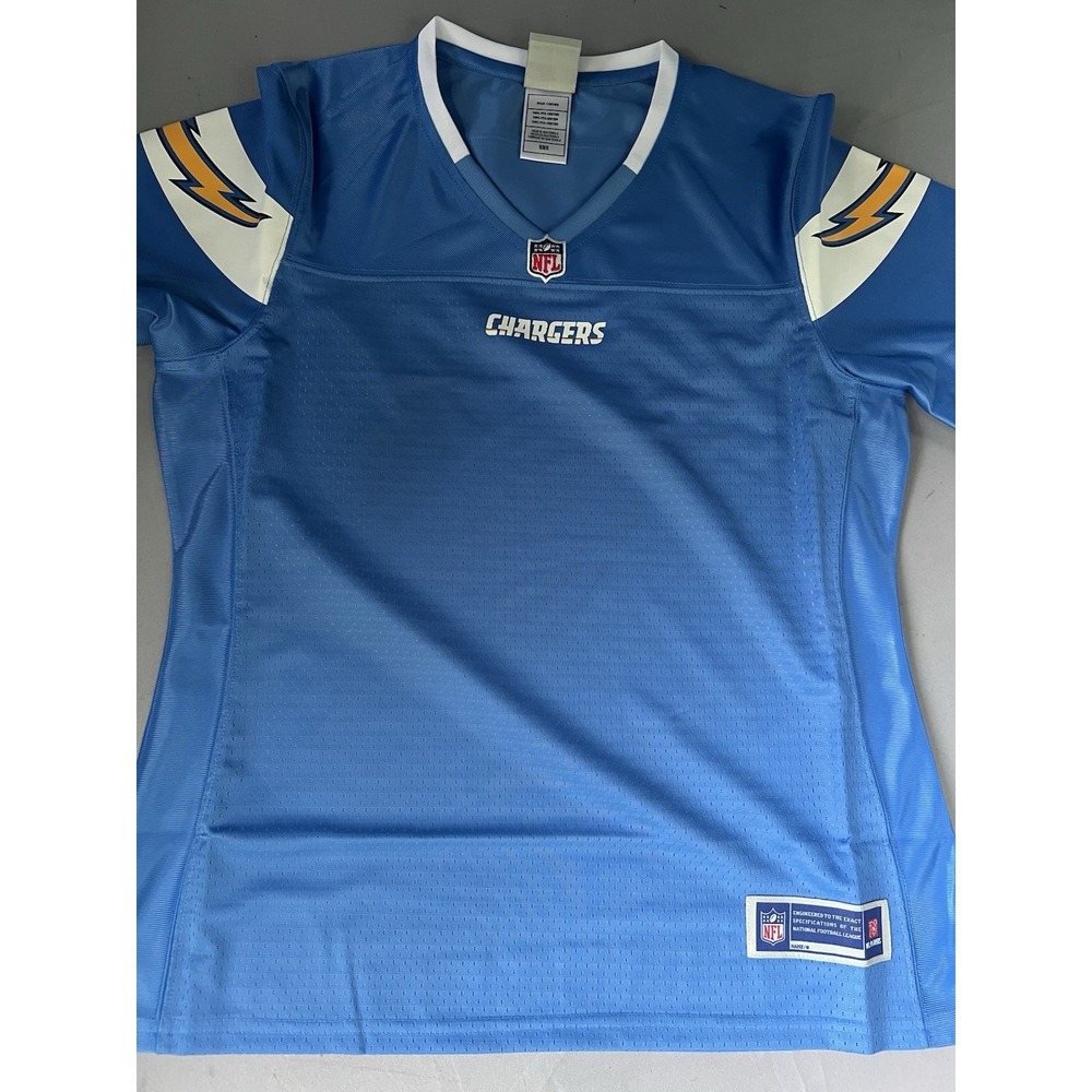 Los Angeles Chargers Pro Line NFL Women's Team Jersey Blank New NWT Size M
